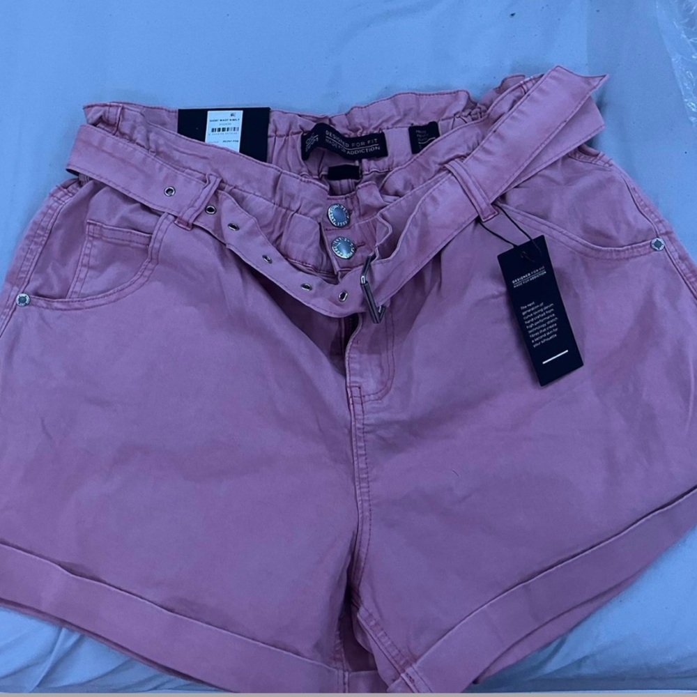Pink blush shorts